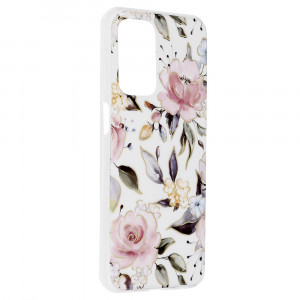 Husa telefon Samsung Galaxy A23 / A23 5G - Techsuit Marble Series - Chloe White - Img 2