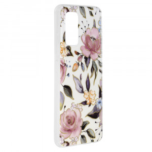 Husa telefon Samsung Galaxy A32 4G - Techsuit Marble Series - Chloe White - Img 2