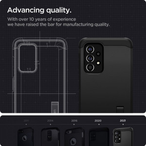 Husa telefon Samsung Galaxy A33 5G - Spigen Tough Armor - Black - Img 4