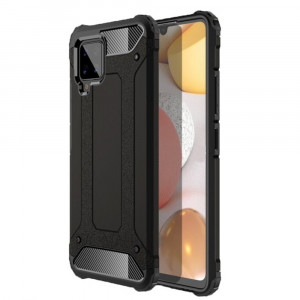 Husa telefon Samsung Galaxy A42 5G - Techsuit Hybrid Armor - Black - Img 1