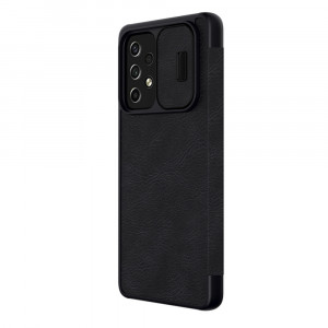 Husa telefon Samsung Galaxy A53 5G - Nillkin QIN Leather Pro Case - Black - Img 4