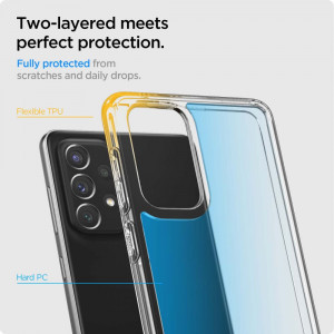 Husa telefon Samsung Galaxy A53 5G - Spigen Ultra Hybrid - Crystal Clear - Img 4