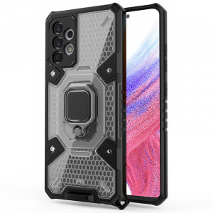 Husa telefon Samsung Galaxy A53 5G - Techsuit Honeycomb Armor - Black - Img 1