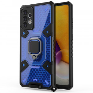 Husa telefon Samsung Galaxy A72 4G / A72 5G - Techsuit Honeycomb Armor - Blue - Img 1