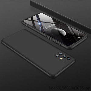 Husa telefon Samsung Galaxy M31s + Folie - GKK 360 - Black - Img 2