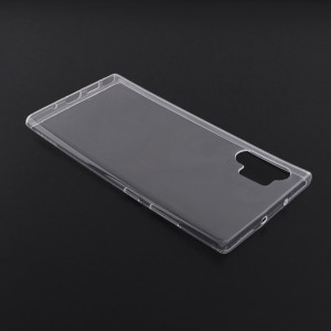 Husa telefon Samsung Galaxy Note 10 Plus / Note 10 Plus 5G - Techsuit Clear Silicone - Transparent - Img 3