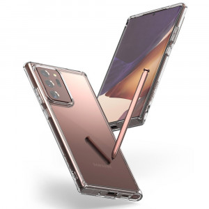 Husa telefon Samsung Galaxy Note 20 Ultra 4G / Note 20 Ultra 5G - Ringke Fusion - Clear - Img 3