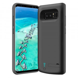 Husa telefon Samsung Galaxy Note 8 cu Baterie de 6500mAh - Techsuit Power Pro - Black - Img 1