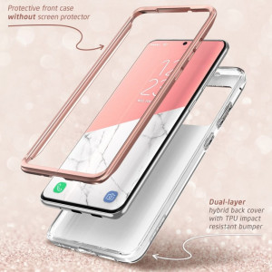 Husa telefon Samsung Galaxy S20 Ultra / S20 Ultra 5G - I-Blason Cosmo - Marble - Img 4