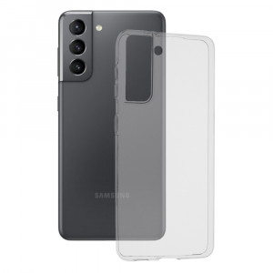 Husa telefon Samsung Galaxy S21 5G - Techsuit Clear Silicone - Transparenta - Img 1