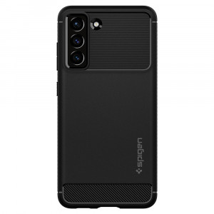 Husa telefon Samsung Galaxy S21 FE 5G - Spigen Rugged Armor - Black - Img 3