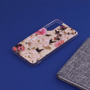Husa telefon Samsung Galaxy S21 FE 5G - Techsuit Marble Series - Mary Berry Nude - Img 4