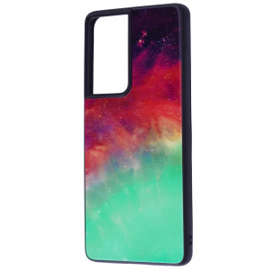 Husa telefon Samsung Galaxy S21 Ultra 5G - Techsuit Glaze Series - Fiery Ocean - Img 4