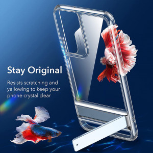 Husa telefon Samsung Galaxy S22 Plus 5G - ESR Air Shield Boost Kickstand - Clear - Img 4