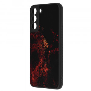 Husa telefon Samsung Galaxy S22 Plus 5G - Techsuit Glaze Series - Red Nebula - Img 2