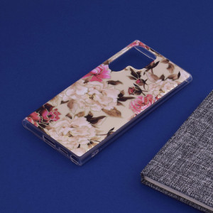 Husa telefon Samsung Galaxy S22 Ultra 5G - Techsuit Marble Series - Mary Berry Nude - Img 4
