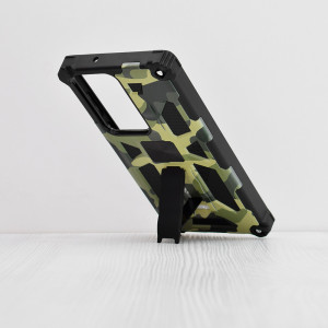 Husa telefon Samsung Galaxy S23 Ultra - Techsuit Blazor Series - Camo Lime - Img 3