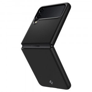 Husa telefon Samsung Galaxy Z Flip3 5G - Spigen Air Skin - Black - Img 2