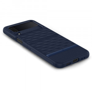 Husa telefon Samsung Galaxy Z Flip4 - Spigen Caseology Parallax - Midnight Blue - Img 4