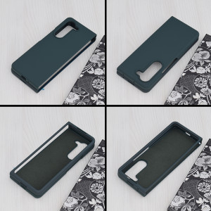 Husa telefon Samsung Galaxy Z Fold5 - Techsuit Soft Edge Silicone - Dark Green - Img 2