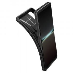 Husa telefon Sony Xperia 5 IV - Spigen Rugged Armor - Black - Img 4
