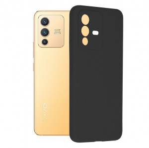 Husa telefon Vivo V23 5G - Techsuit Soft Edge Silicone - Black - Img 1