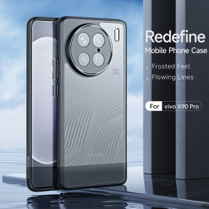 Husa telefon Vivo X90 Pro - Dux Ducis Aimo Series - Black - Img 4