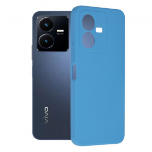 Husa telefon Vivo Y22s - Techsuit Soft Edge Silicone - Denim Blue - Img 1