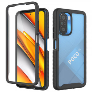 Husa telefon Xiaomi Mi 11i / Poco F3 + Folie - Techsuit Defense360 Pro - Black - Img 1