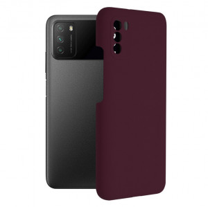 Husa telefon Xiaomi Poco M3 - Techsuit Soft Edge Silicone - Plum Violet - Img 1