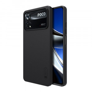 Husa telefon Xiaomi Poco X4 Pro 5G - Nillkin Super Frosted Shield - Black - Img 1