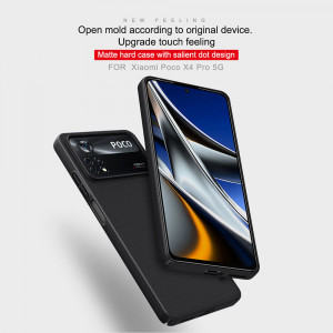 Husa telefon Xiaomi Poco X4 Pro 5G - Nillkin Super Frosted Shield - Black - Img 3