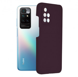 Husa telefon Xiaomi Redmi 10 2021 / Redmi 10 2022 - Techsuit Soft Edge Silicone - Plum Violet - Img 1