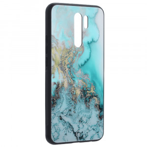 Husa telefon Xiaomi Redmi 9 - Techsuit Glaze Series - Blue Ocean - Img 2