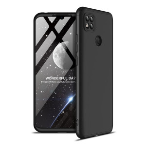 Husa telefon Xiaomi Redmi 9C / Redmi 9C NFC + Folie - GKK 360 - Black - Img 2