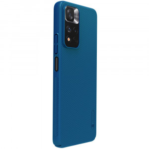 Husa telefon Xiaomi Redmi Note 11 Pro+ 5G - Nillkin Super Frosted Shield - Blue - Img 4