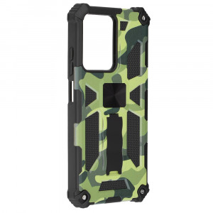 Husa telefon Xiaomi Redmi Note 12 Pro / Poco X5 Pro - Techsuit Blazor Series - Camo Lime - Img 1