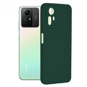 Husa telefon Xiaomi Redmi Note 12S - Techsuit Soft Edge Silicone - Dark Green - Img 1