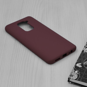 Husa telefon Xiaomi Redmi Note 9 / Redmi 10X 4G - Techsuit Soft Edge Silicone - Plum Violet - Img 4