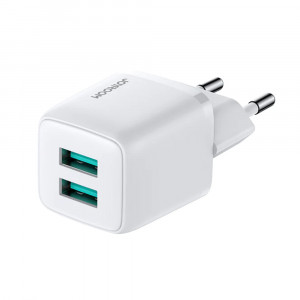 Incarcator Priza 2 x USB, 12W, 2.4A - JoyRoom (L-2A121) - White - Img 1