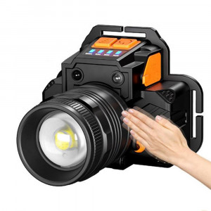 Lanterna Cap LED 10W - Techsuit (HL-A-01) - Black - Img 3