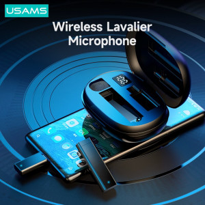 Lavaliera Wireless cu Noise Reduction - USAMS ENC (US-ZB247) - Black - Img 3