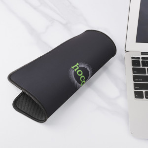 Mousepad din Cauciuc si Material Textil, 200 x 240 x 2mm - Hoco Smooth (GM20) - Black - Img 4