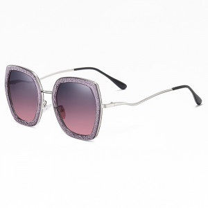 Ochelari de Soare - Techsuit Polarised Metal (WD2207-T10) - Purple - Img 1