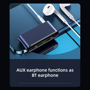 Receptor Audio Bluetooth, Jack 3.5mm - USAMS (US-SJ519) - Gray - Img 2
