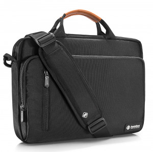 Servieta Laptop 16″ - Tomtoc Defender Laptop Briefcase (A43E1D1) - Black - Img 1