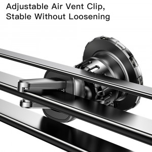 Suport Auto Ajustabil pentru Bord, Parbriz, Grila Ventilatie - Yesido (C160) - Black - Img 2