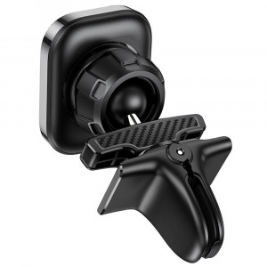 Suport Auto Magnetic Grila Ventilatie - Hoco Fuerte (S49) - Black - Img 4