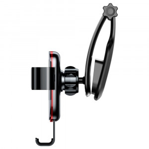 Suport Auto Telefon - Baseus Metal Age Gravity (SUYL-F01) - Black - Img 4