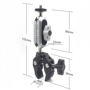 Suport Multifunctional GoPro - Techsuit (JX-006) - Black - Img 2